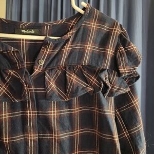 Madewell Ruffle top